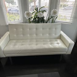 Leather Sofa Bed And Chair 