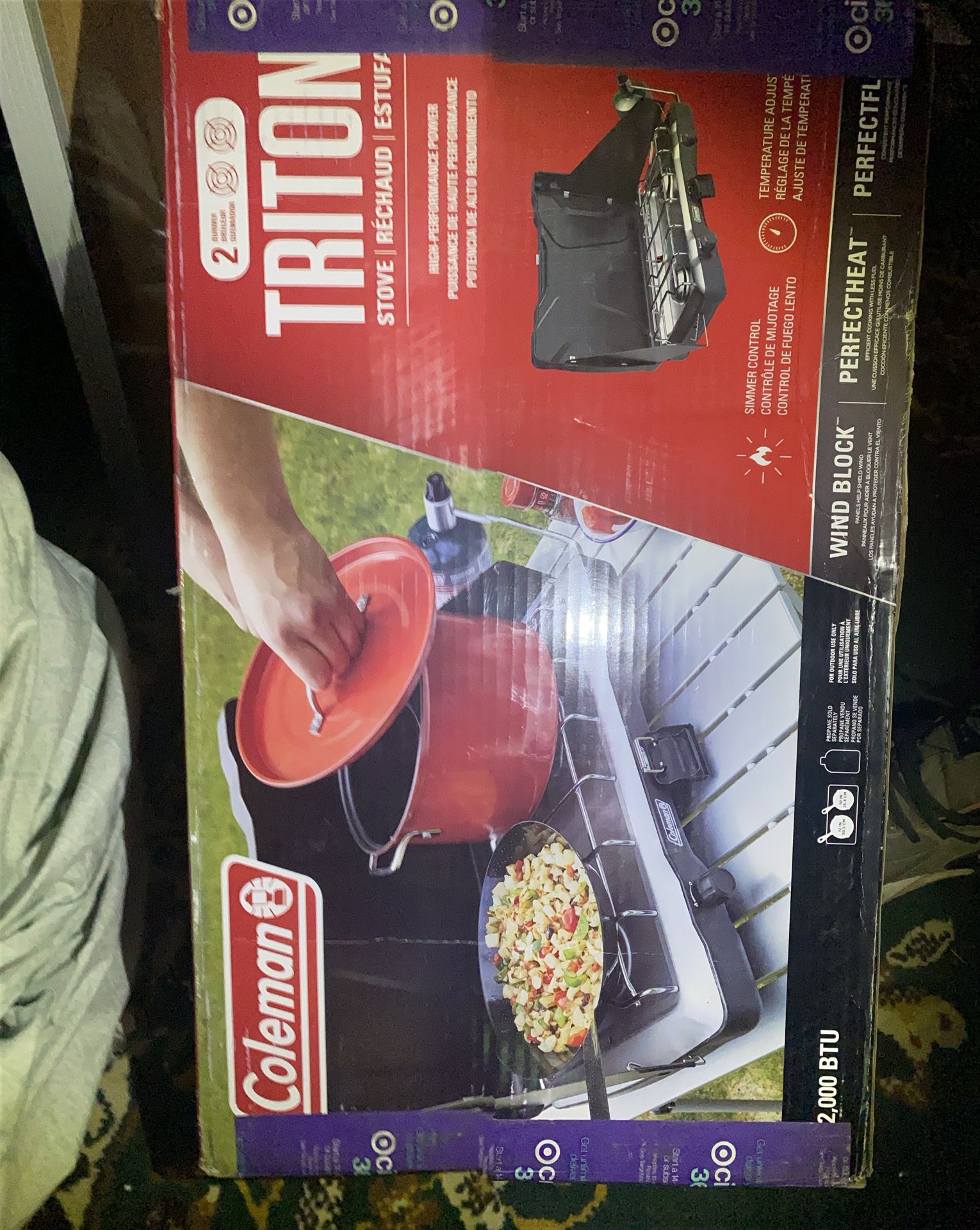 coleman tritan Capming Stove- New In Box