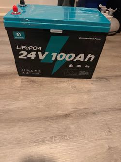 LiFePo4 Battery 24v 100Ah