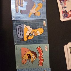 Topps The Simpsons  Holo Homer Card