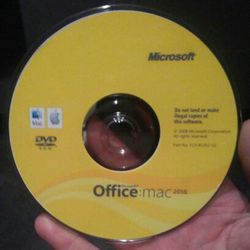 Office for Mac 2016 with license for 2
