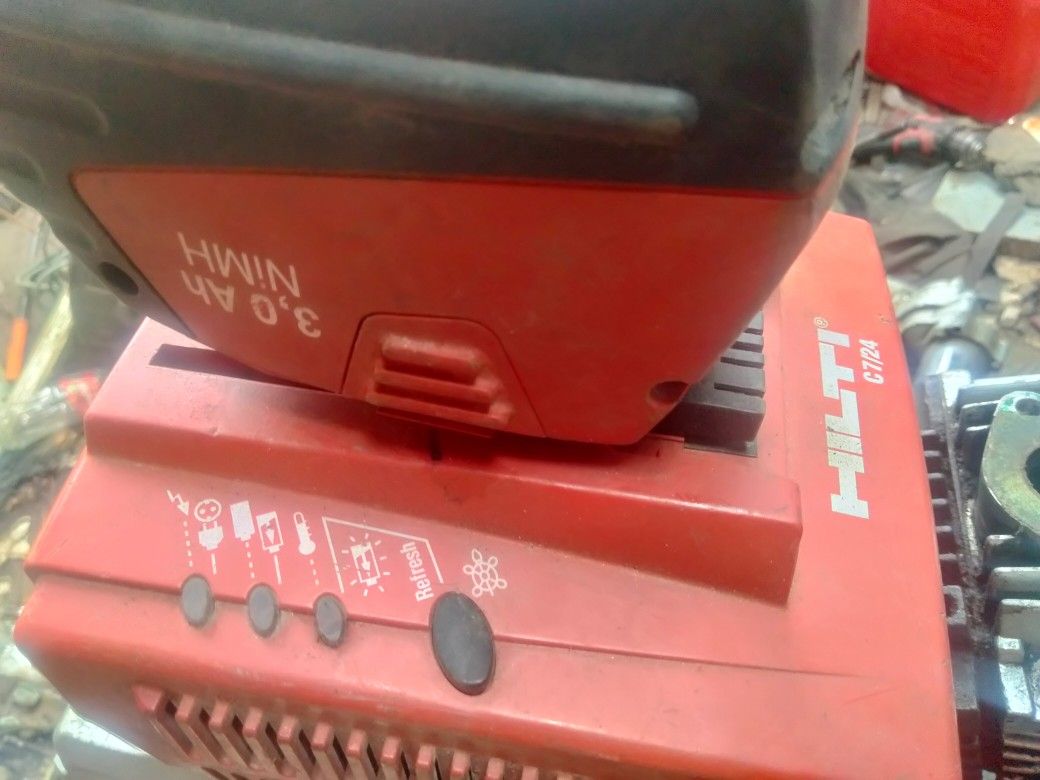 I Got This Hilty Charger With Two Batteries 3 Hours Battery