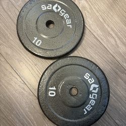 Set of 10 Lb Weight Plates