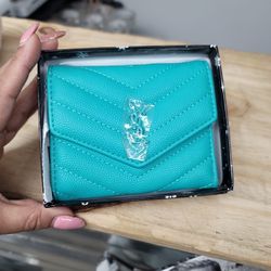Teal Small Wallet 