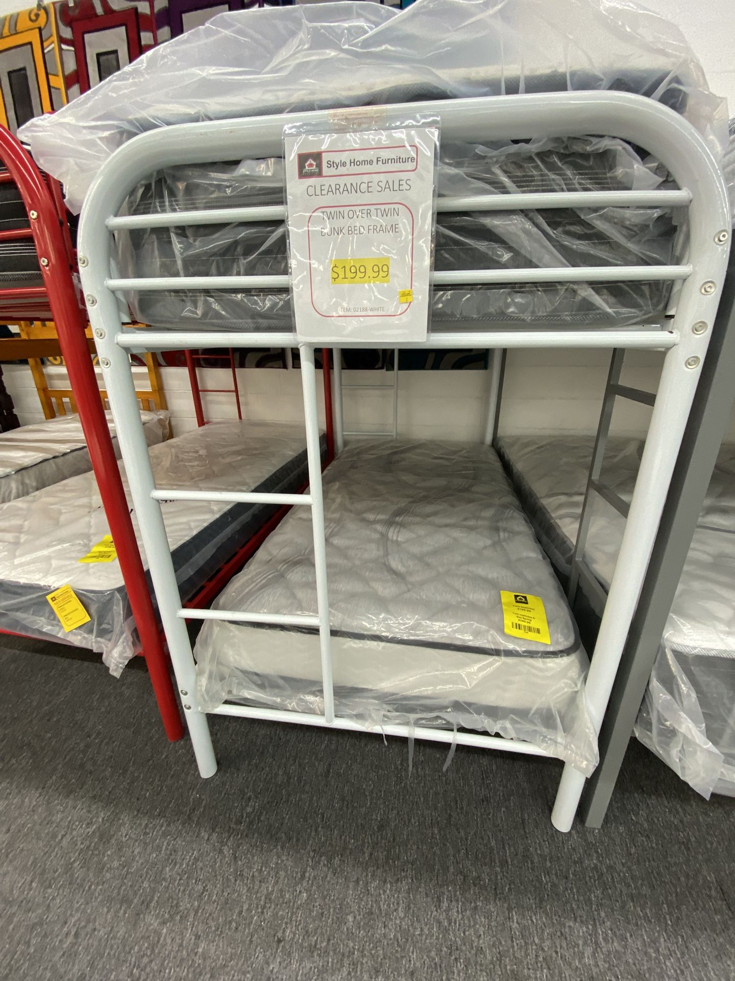 Twin Size Bunk Bed $199.99
