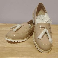 Shoedazzle Bryanna Patent Tassel Loafers NWT