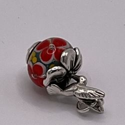 James Avery Humming Bird Glass Art 