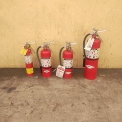 Fire Extinguishers !