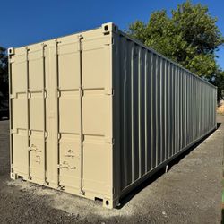40 foot shipping containers freshly painted