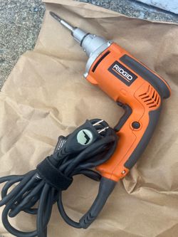 RIDGID drill drywall screwdriver
