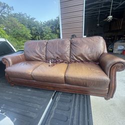Real Leather Couch