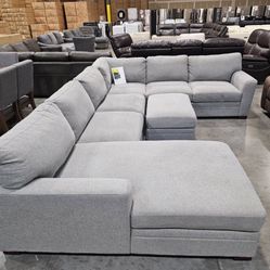 Extra Large Sectional Gray 