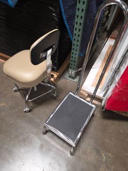 Doctor stool and foot stool