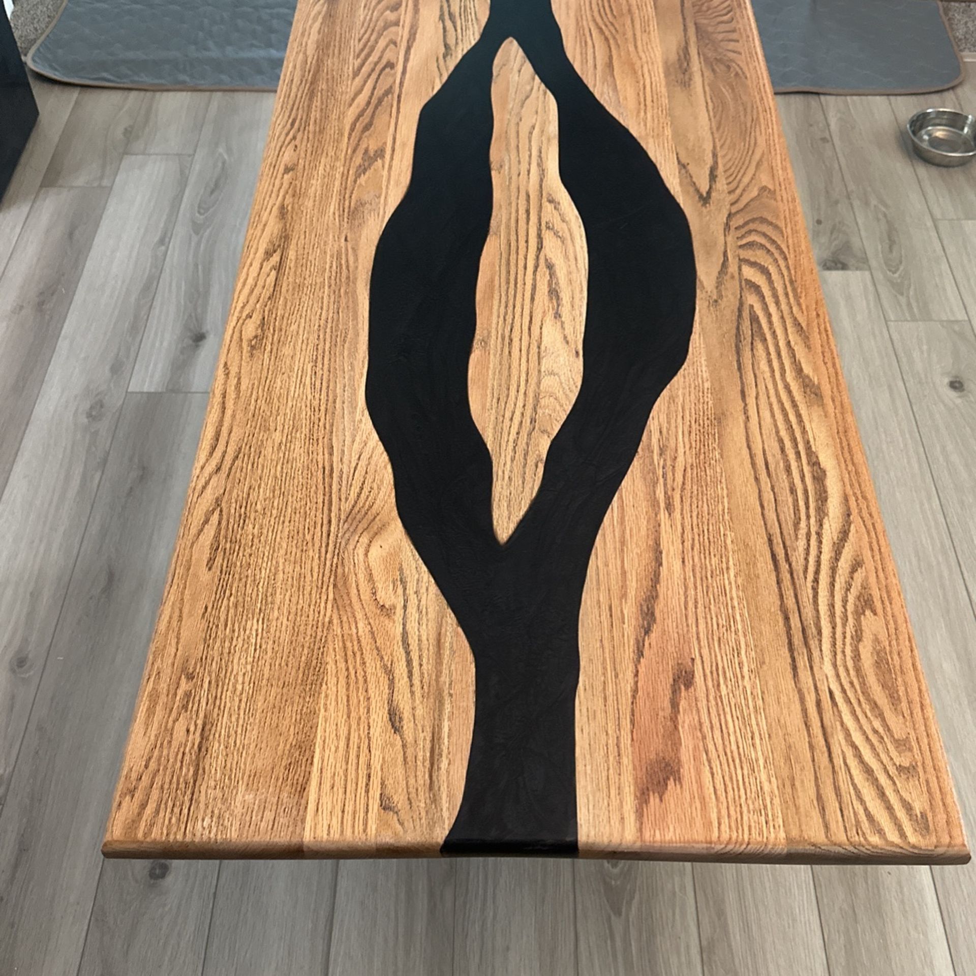 Oak- Black Pearl Coffee Table