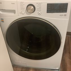 Washer and dryer with steam kit brand new had them for 8months
