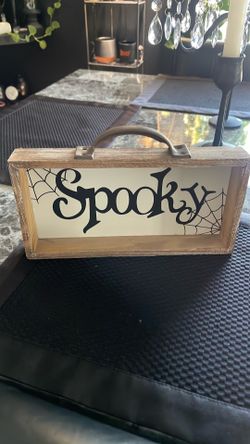 Halloween Sign Decor