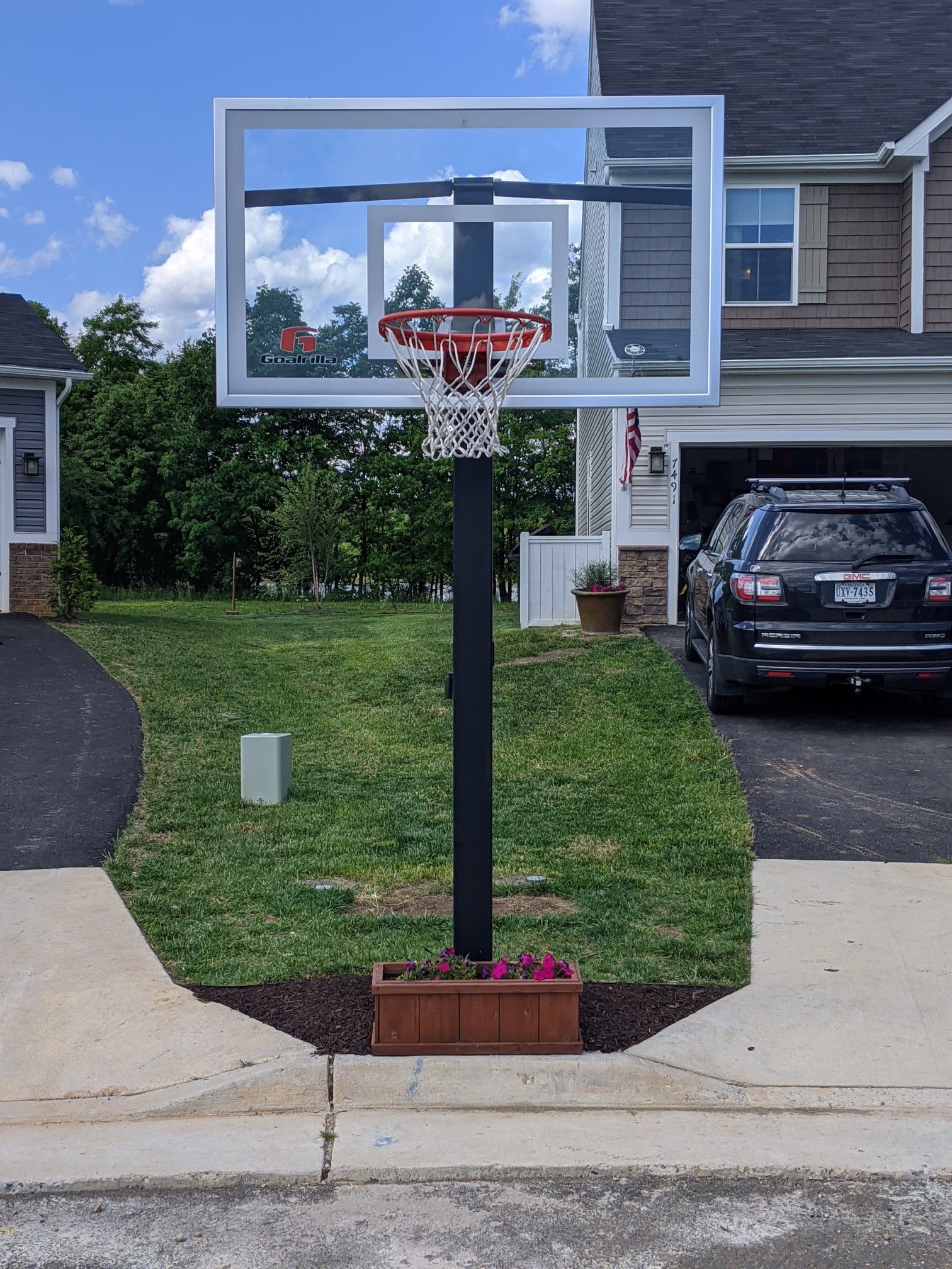 Basketball Hoop In Ground