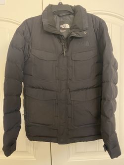 The North Face Far Northern Men’s Small Black Field Jacket Coat; Goose Down Insulated