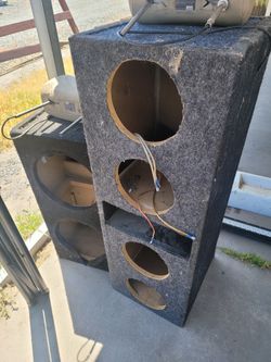 Speaker Boxes For 12s And 8s