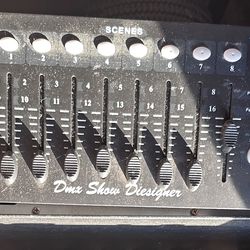 DMX 512 192 Channels Operator Console Controller For Stage Lighting DJ Party