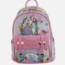 Daisy Duck Leather Mini Backpack