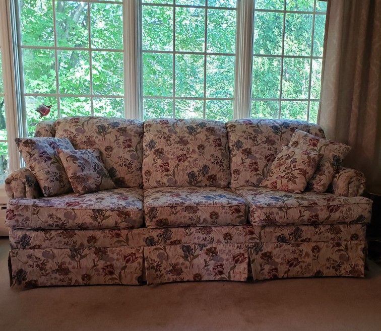 Floral Couch Sofa
