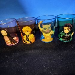 Demon Slayer Shot Glasses 4-Pack