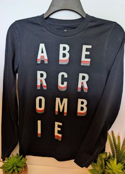 Abercrombie kids boys long sleeve shirt