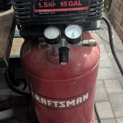 Craftsman Compressor 15 Gallon 150 PSI Max