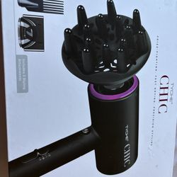 TYCHE CHIC Hair Dryer with 3 attachments