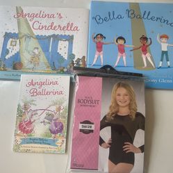 Books & Bodysuit Lil Girls Sm/med