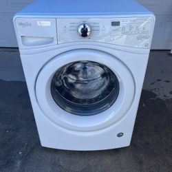 White Whirlpool Frontload Washer