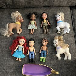 Disney Princess Dolls and Horses  