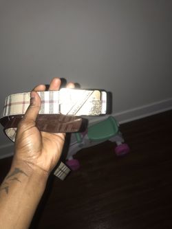 Burberry belt
