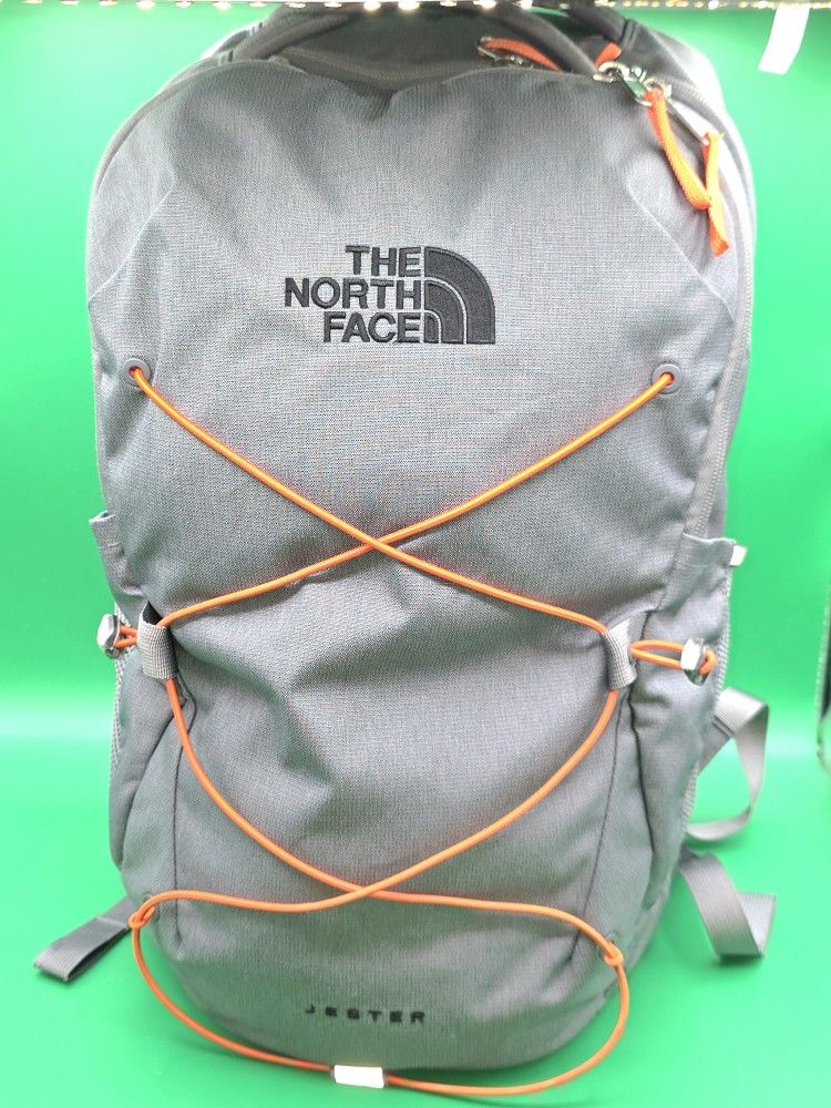 The North Face Jester Backpack (Gray/Orange)