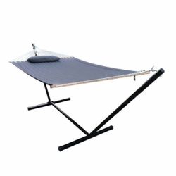Double Hammock With Stand