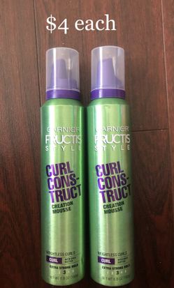Garnier Fructis Mousse $4 each