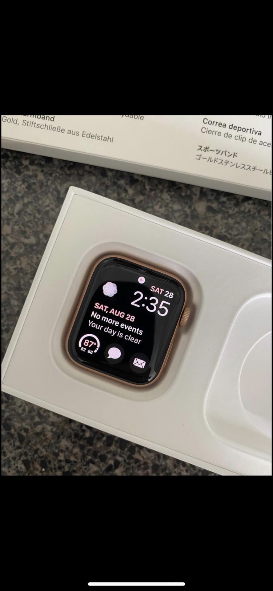 Series 4 Apple Watch 