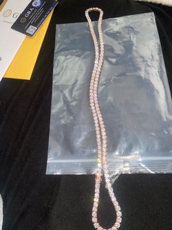 GRA lab, diamond, gold, silver tennis chain