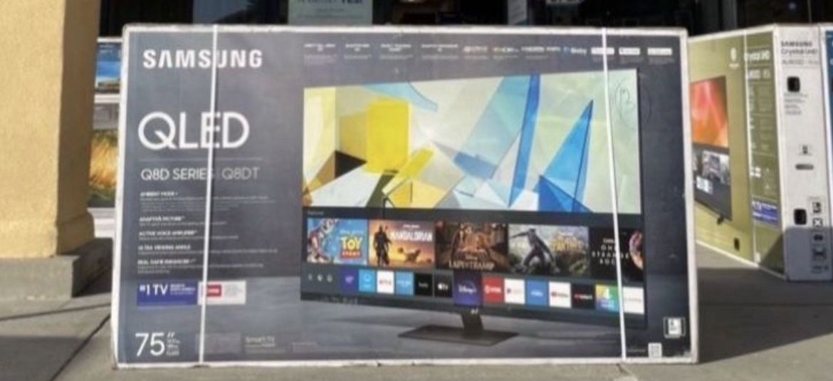 75q8 75” Samsung Smart 4k Qled Hdr Tv