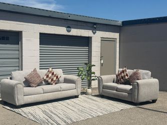 🔥 BEAUTIFUL MODERN SOFA & LOVESEAT SET | FREE SAME-DAY DELIVERY 🚚 | DALLAS AREA