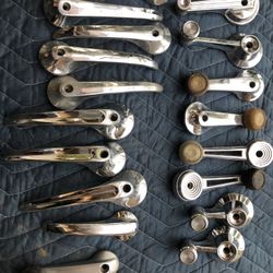 Chrome Window Crank Handle Chevy Ford