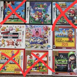 Nintendo DS and 3DS Games