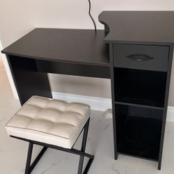 Desk / Makeup Table and Chair / Vanity (New)