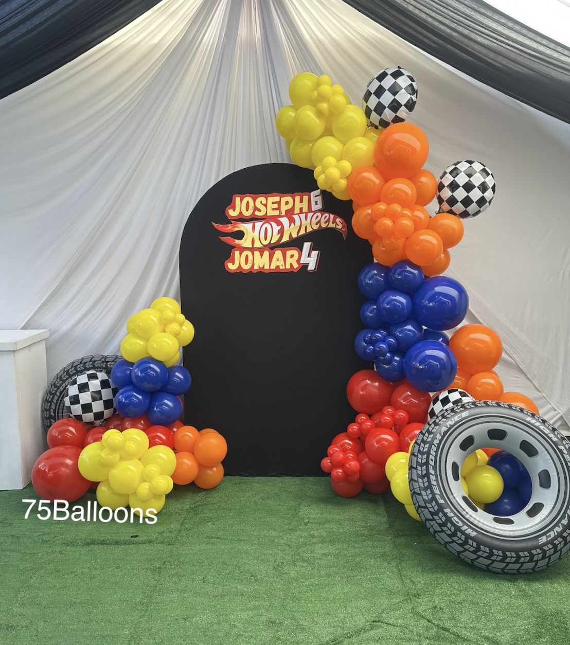 Backdrop Balloon Garland 