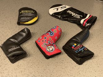VARIOUS SCOTTY CAMERON/TITLEIST HEADCOVERS