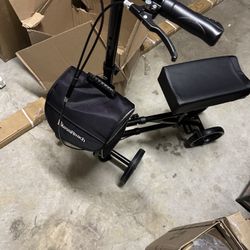 Economy Knee Scooter Steerable Knee Walker for Foot Injuries Compact