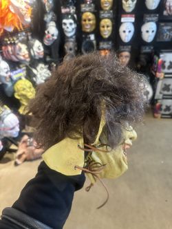 Leather Face Halloween Mask Chainsaw Massacre And Apron