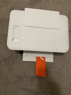 Dual  Dell monitors and printer