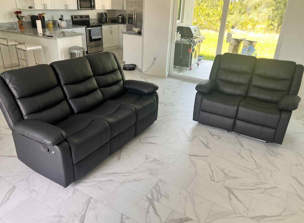 Brand New Reclining Sofa and loveseat / Sofa y Loveseat Reclinables Nuevos … Fast 🚚